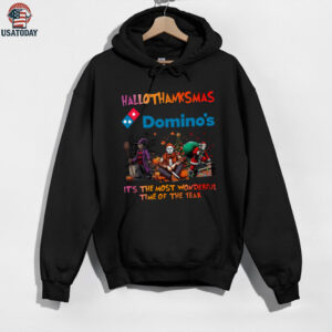 Horror Movies Domino’s Hallothanksmas It’s The Most Wonderful Time T Shirt