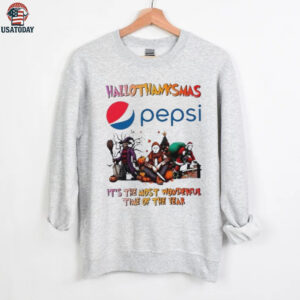 Horror Movies x Pepsi happy HalloThanksMas it’s the most wonderful time of the year shirt