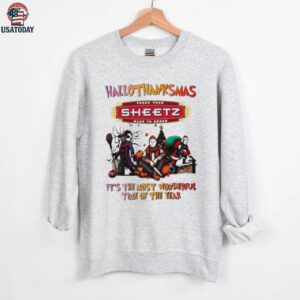 Horror Movies x Sheetz happy HalloThanksMas it’s the most wonderful time of the year shirt