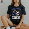 Houston Astros Snoopy Peanuts Car Baseball T Shirt