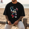 Houston Texans Disney Mickey & Minnie Huddle T Shirt
