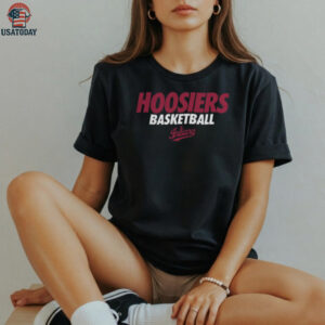 Indiana Basketball Textured Hoosiers T Shirt