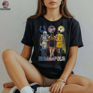 Indianapolis Jonathan Taylor Fever Caitlin Clark Pacers Tyrese Haliburton 2025 T Shirt
