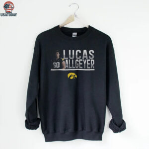 Iowa Football Lucas Allgeyer Illustrated T Shirt