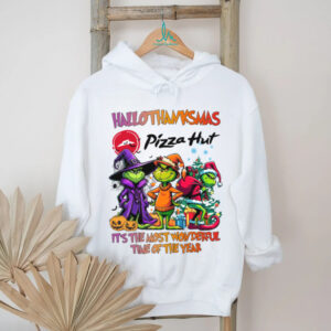 It’s The Most Wonderful Time Of The Year Grinch x Pizza Hut Christmas Halloween Thanksgiving Shirt