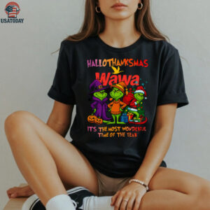 It’s The Most Wonderful Time Of The Year Grinch x Wawa Christmas Halloween Thanksgiving Shirt