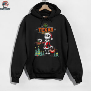 Jack Skellington Texas Roadhouse Funny Christmas The Nightmare Before Christmas Holiday T Shirt
