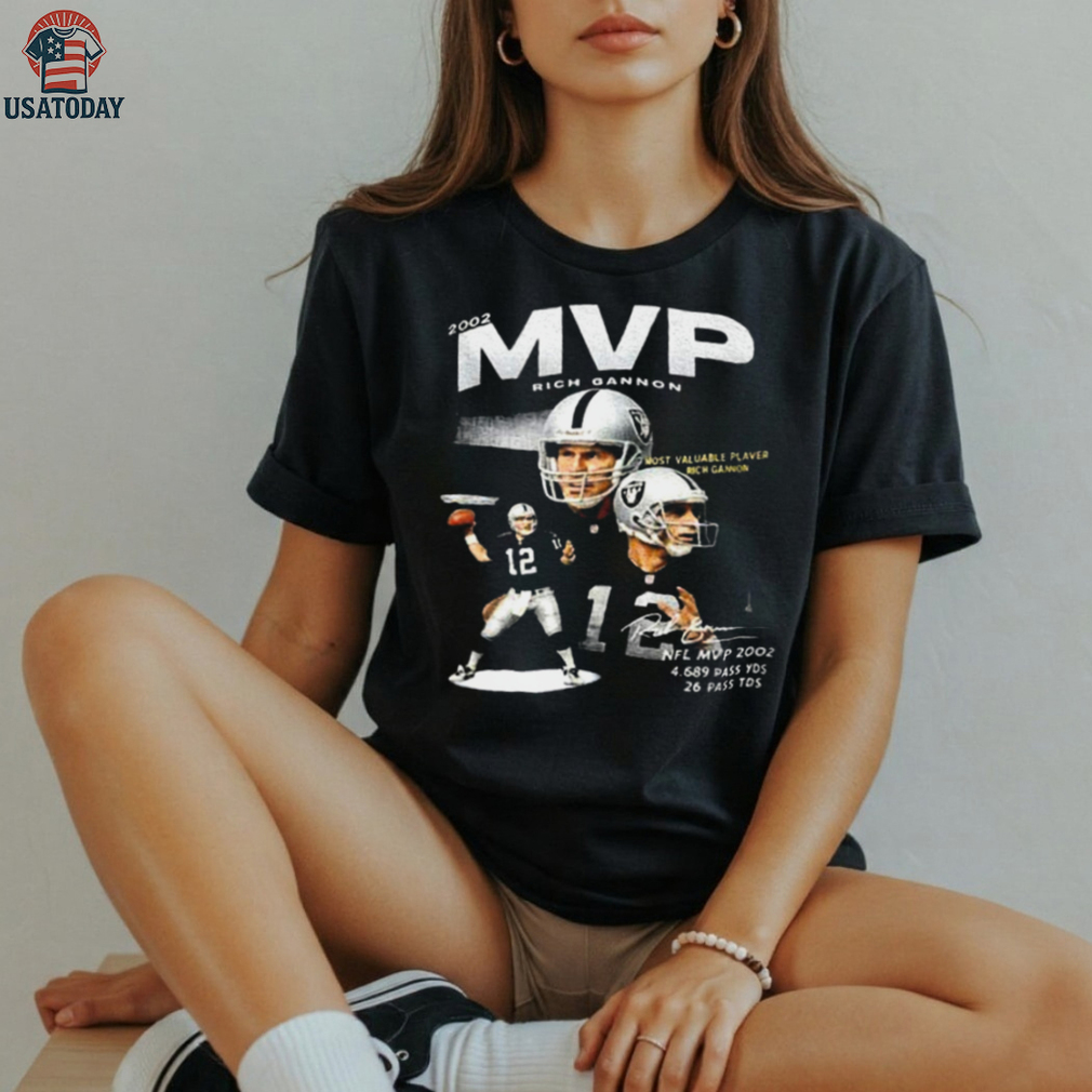 Jackson Powers Johnson wears Rich Gannon MVP 2002 Shirt Jackson Powers Johnson wears Rich Gannon MVP 2002 Shirt