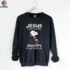 Jesus Is My Savior Snoopy Is My Therapy Tee