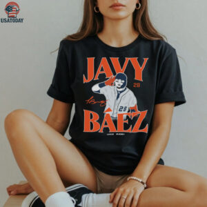Jomboy Media Shop Detroit Tigers Javy Báez T Shirt