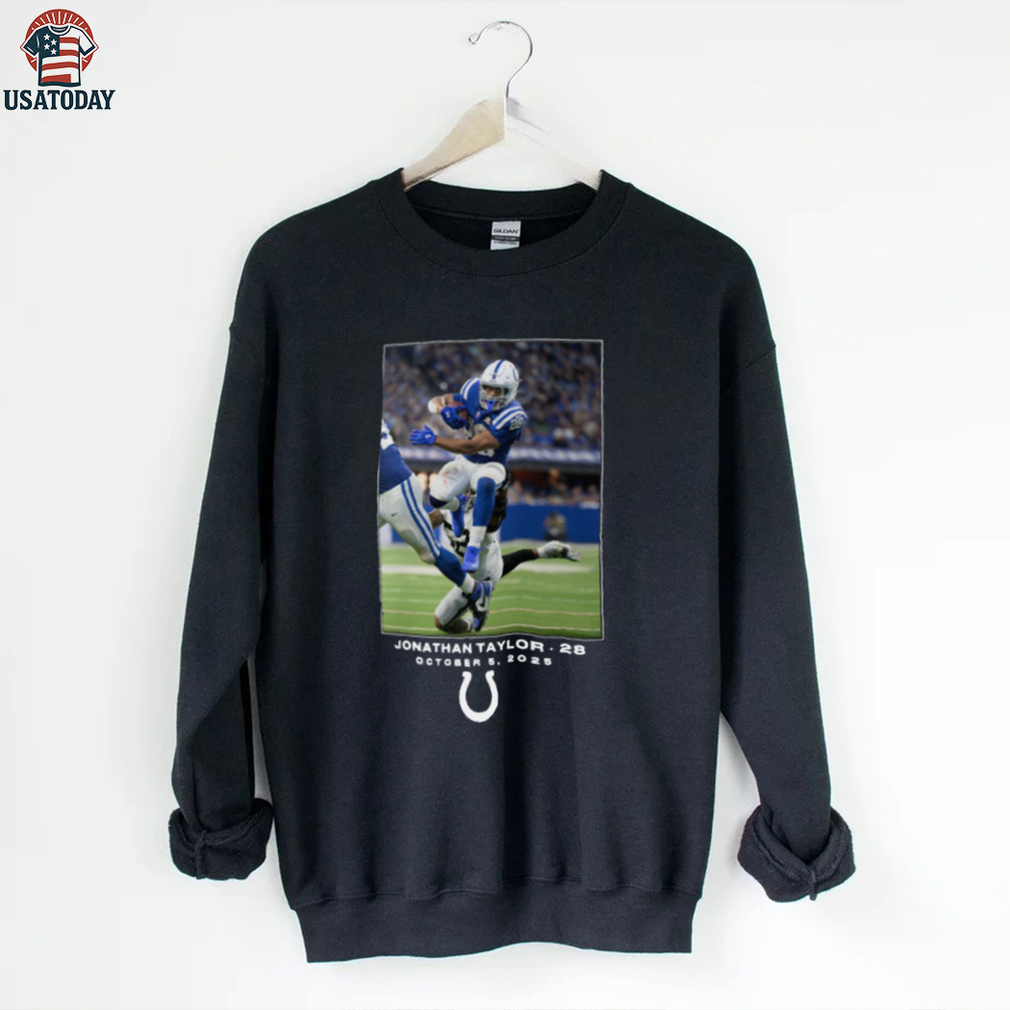 Jonathan Taylor Indianapolis Colts NFL Flash Features Week 5 T Shirt Jonathan Taylor Indianapolis Colts NFL Flash Features Week 5 T Shirt