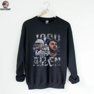 Josh Allen Buffalo Bills NFL Football graphic signature shirt