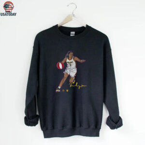 Kelsey Mitchell Superstar Pose Indiana WNBA T Shirt