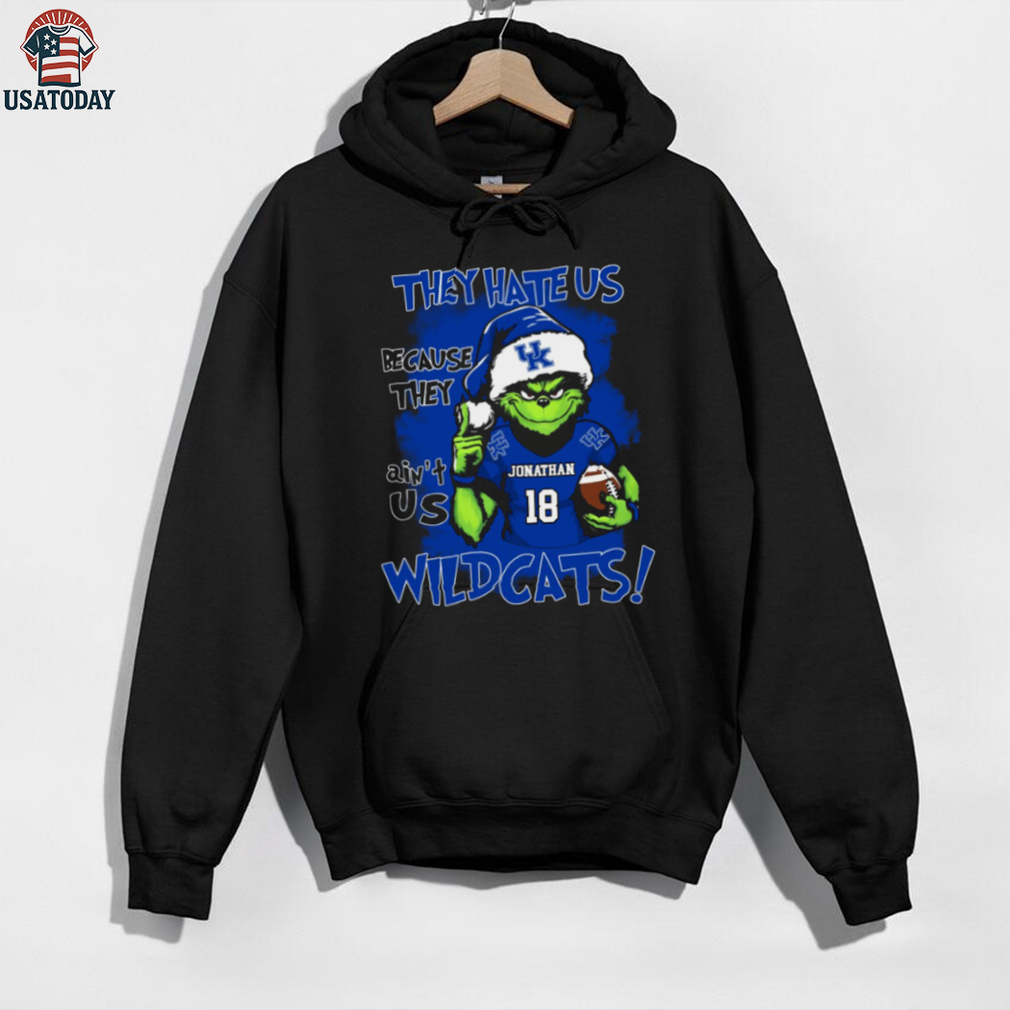 Kentucky Wildcats Custom Name Grinch Xmas Shirt – Personalized NCAA Football Tee – Quote Holiday Outfit “They Hate Us Because They Ain’t Us” Kentucky Wildcats Custom Name Grinch Xmas Shirt – Personalized NCAA Football Tee – Quote Holiday Outfit “They Hate Us Because They Ain’t Us”