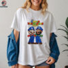 Kike Hernandez and Teoscar Hernandez Dodgers Super Mario Hernandez Bros cartoon shirt