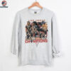Las Vegas Aces 2025 WNBA Champions All Stars Celebrating T Shirt