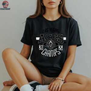 Las Vegas Aces Homage 2025 WNBA Finals Champions Statement Tri Blend T Shirt