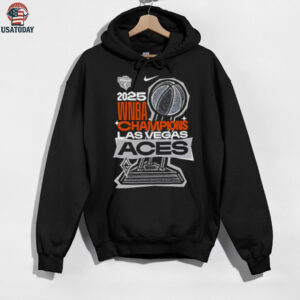 Las Vegas Aces Nike 2025 WNBA Finals Champions raise the staike shirt