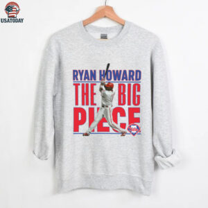 MLB Philadelphia Phillies Ryan Howard Cooperstown Player T Shirt