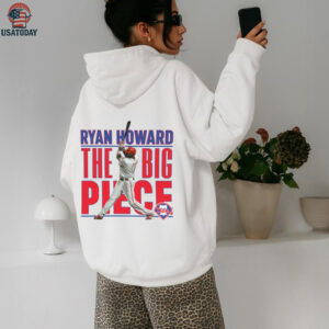 MLB Philadelphia Phillies Ryan Howard Cooperstown Player T Shirt