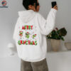 Merry Grinchmas Shirt Personalized Christmas Tee For Families Who Love Stitch And Grinch