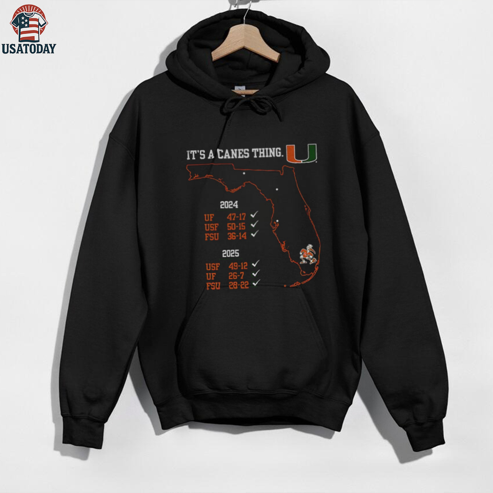Miami Hurricanes State Champs it’s a canes thing 2024 2025 shirt Miami Hurricanes State Champs it’s a canes thing 2024 2025 shirt