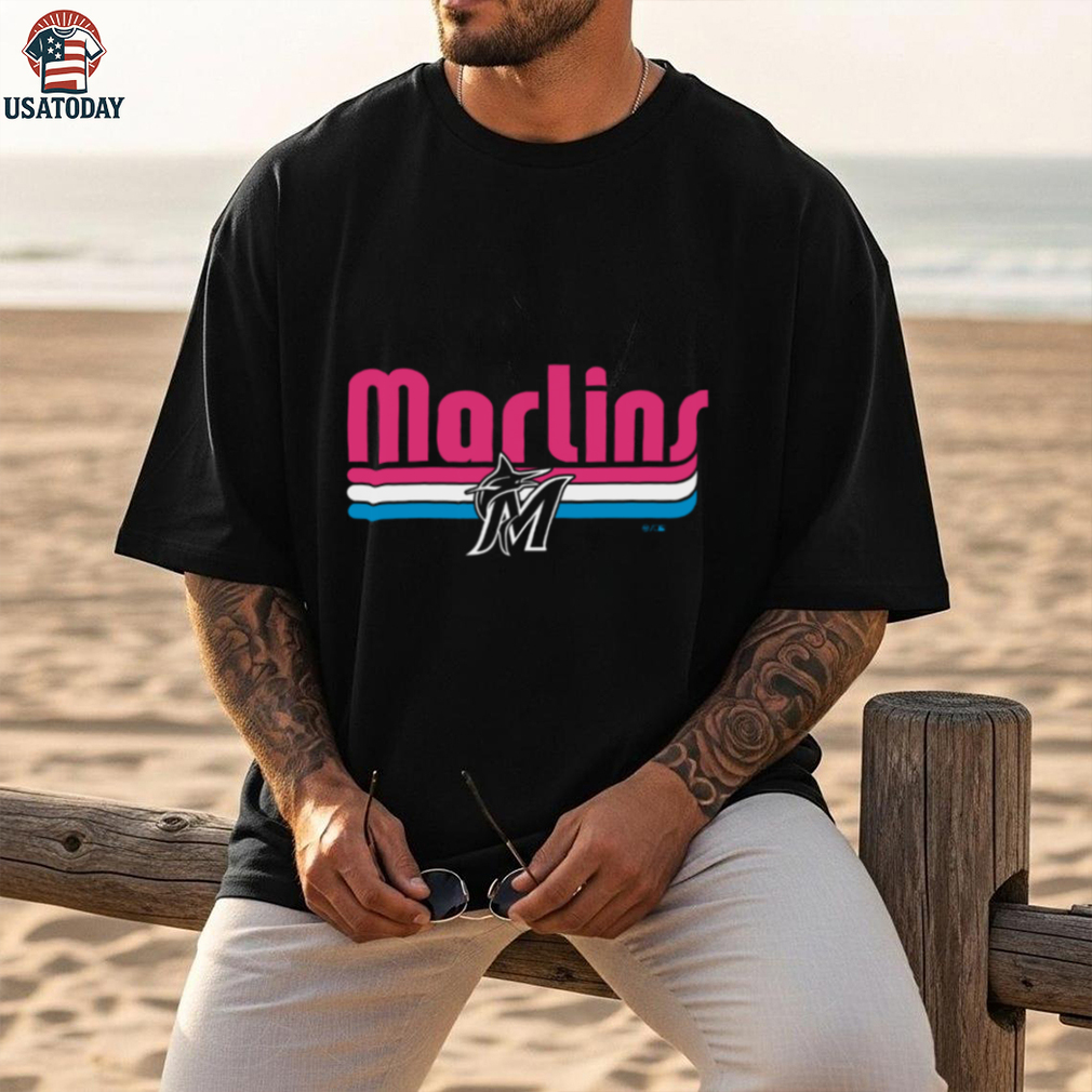 Miami Marlins Region ’47 Franklin T Shirt Miami Marlins Region ’47 Franklin T Shirt