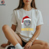 Milwaukee Brewers Santa Christmas Lights Shirt – Custom Name MLB Family Tee – Personalized Holiday Baseball Apparel Gift
