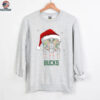 Milwaukee Bucks Christmas Family Tee – Personalized NBA Fan Shirt – Custom Name & Number Dad Gift for Holiday & Game Day Outfit