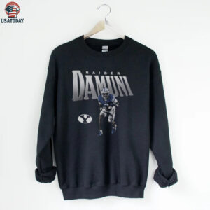 NIL Store Byu Football Raider Damuni Illustrated T Shirt