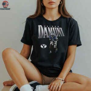 NIL Store Byu Football Raider Damuni Illustrated T Shirt