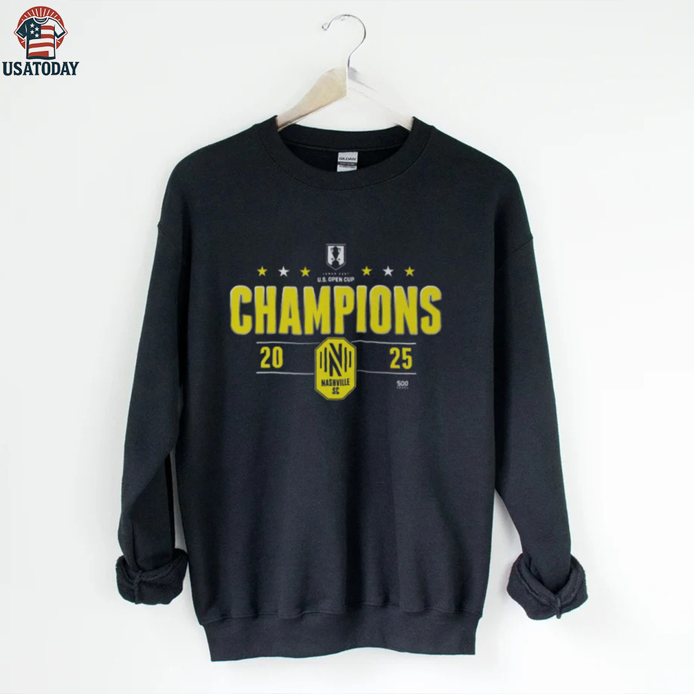 Nashville SC 500 Level 2025 Lamar Hunt U.S. Open Cup Champions T Shirt Nashville SC 500 Level 2025 Lamar Hunt U.S. Open Cup Champions T Shirt
