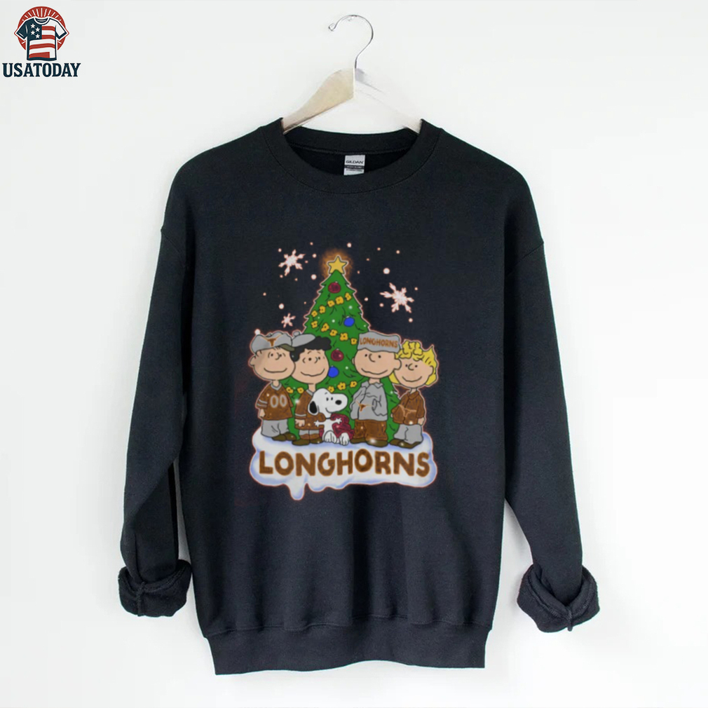 Ncaa Snoopy The Peanuts Texas Longhorns Christmas T Shirt Ncaa Snoopy The Peanuts Texas Longhorns Christmas T Shirt