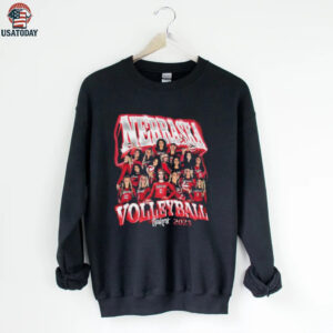 Nebraska Huskers 2025 Volleyball Team Picture T shirt