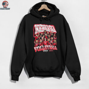 Nebraska Huskers 2025 Volleyball Team Picture T shirt