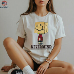 Nevermind Box Head T Shirt