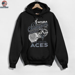 New Era Las Vegas Aces 2025 Wnba Champions T Shirt