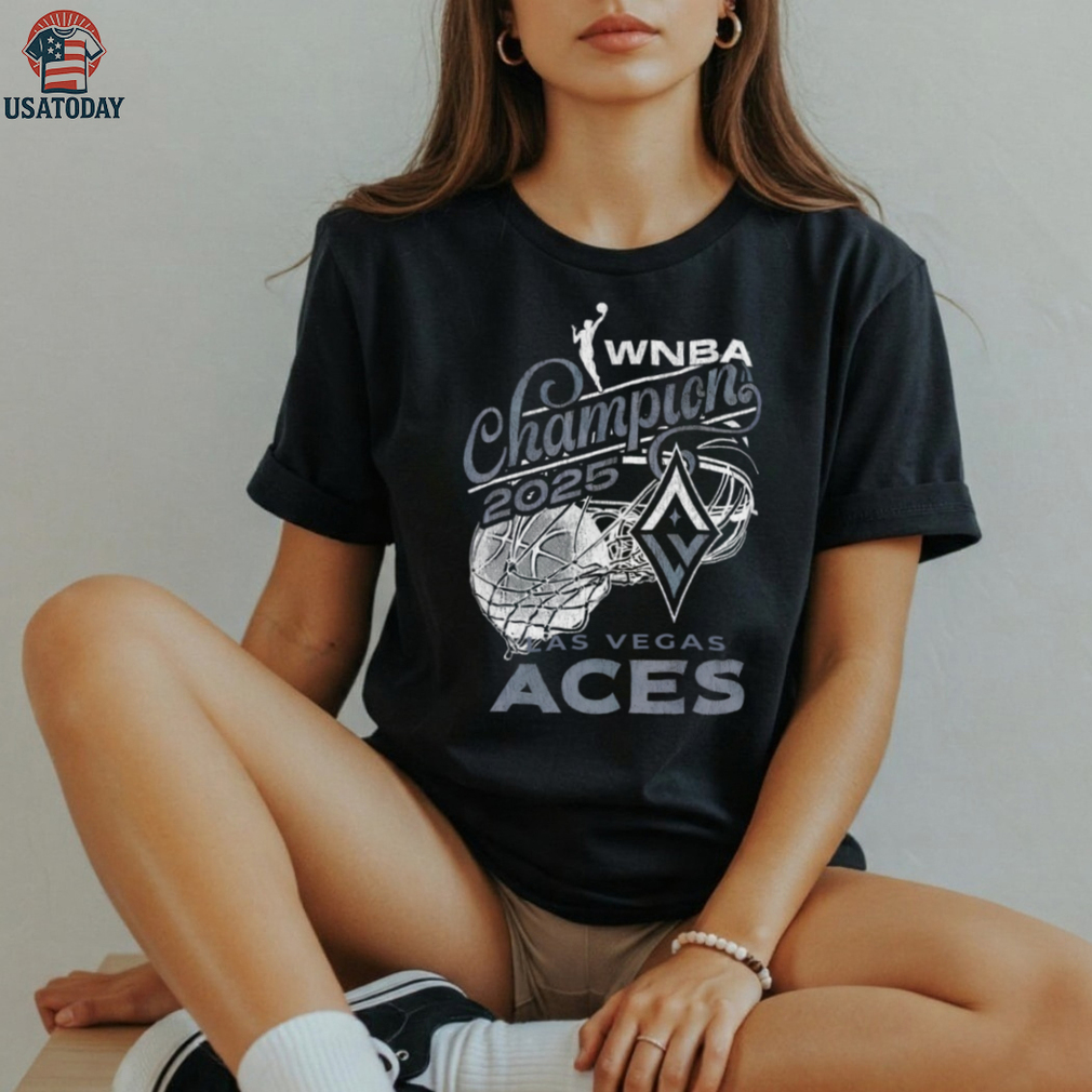 New Era Las Vegas Aces 2025 Wnba Champions T Shirt