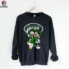 New York Jets Disney Mickey Mouse and Donald Duck T Shirt
