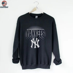 New York Yankees Navy Cooperstown Under The Lights Arch T Shirt