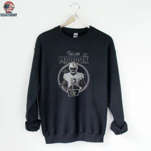 NfL Store Georgia Tech Football Trelain Maddox Illustrated T Shirt