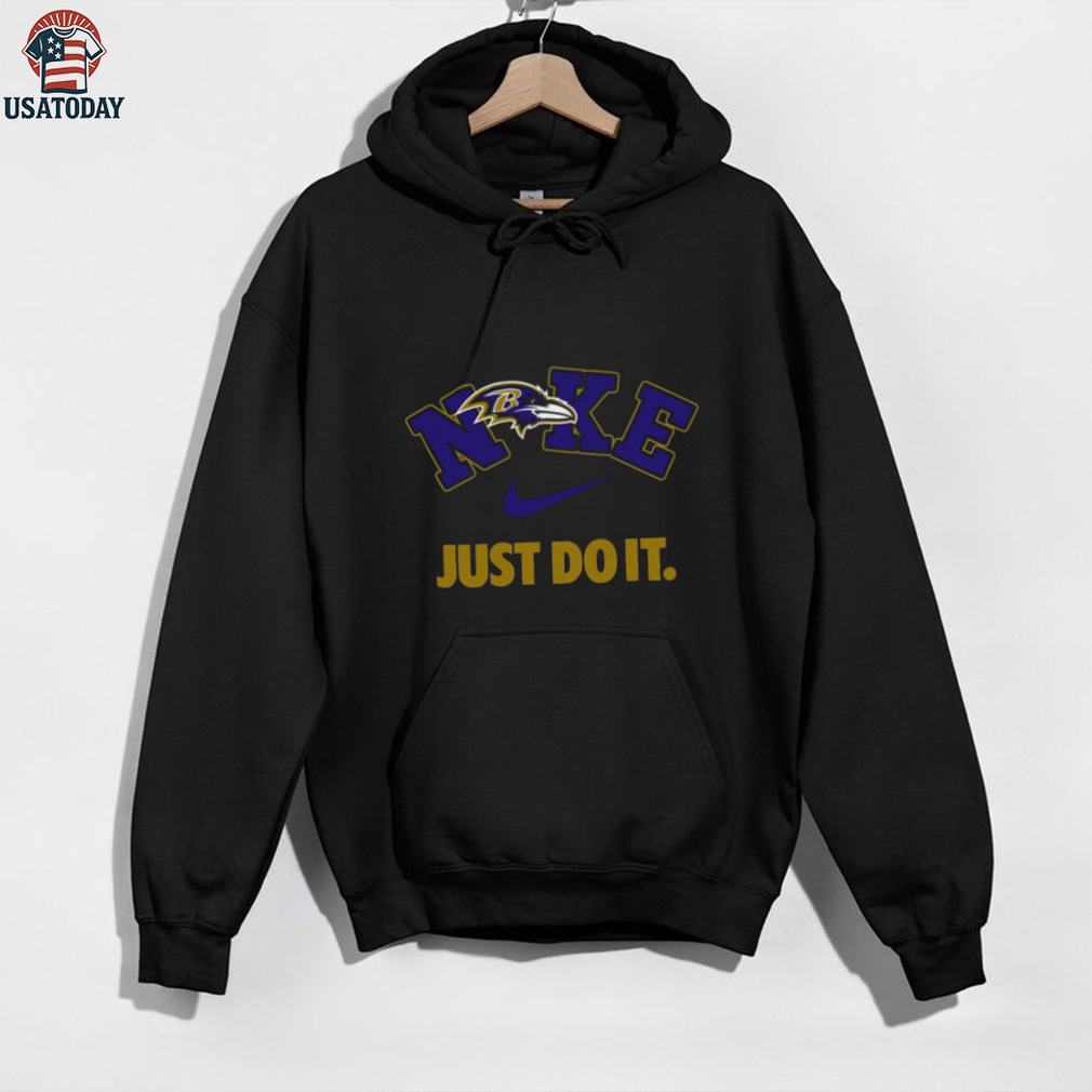 Nike Baltimore Ravens Just Do It Tee Nike Baltimore Ravens Just Do It Tee