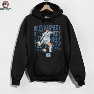 North Carolina Women’s Soccer Riley Kennedy Illustrated T Shirt Hoodie