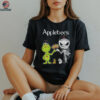 Official Applebee’s Merch Grinch And Jack Skellington Fist Bump Applebee’s Halloween Hoodie