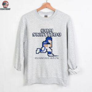 Official Cam Skattebo Retro Baller Running Back New York Giants NFL t shirt
