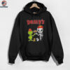 Official Denny’s Merch Grinch And Jack Skellington Fist Bump Denny’s Halloween Hoodie