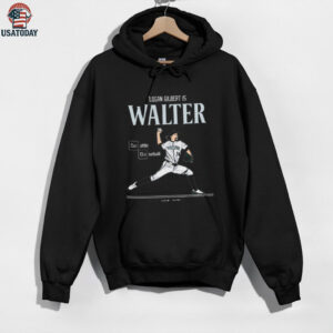 Official Logan Gilbert is Walter Seattle Mariners Baseball MLB Slash Line Signature t shirt