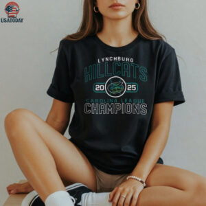 Official Lynchburg Hillcats 2025 Carolina League Champions T Shirt