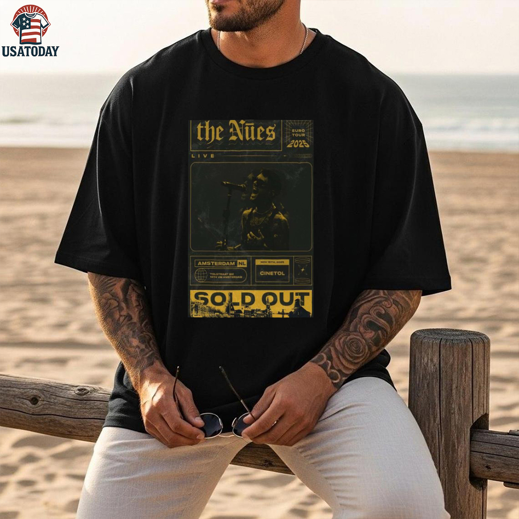 Official The Nūes Amsterdam Netherlands Poster Shirt Official The Nūes Amsterdam Netherlands Poster Shirt