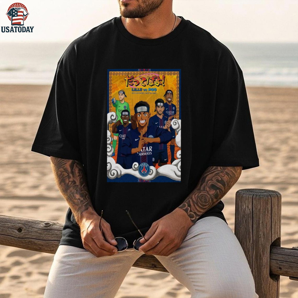 Paris Saint Germain Oct 5th 2025 Kage Bunshin No Jutsu Poster Shirt Paris Saint Germain Oct 5th 2025 Kage Bunshin No Jutsu Poster Shirt